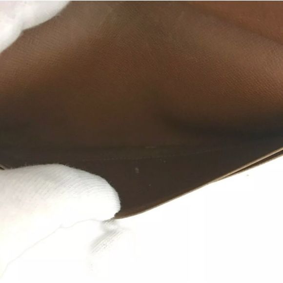 Authentic Louis Vuitton Monogram Bifold Long Wallet /R4027 - Picture 7 of 8